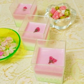 三色牛乳かんの画像