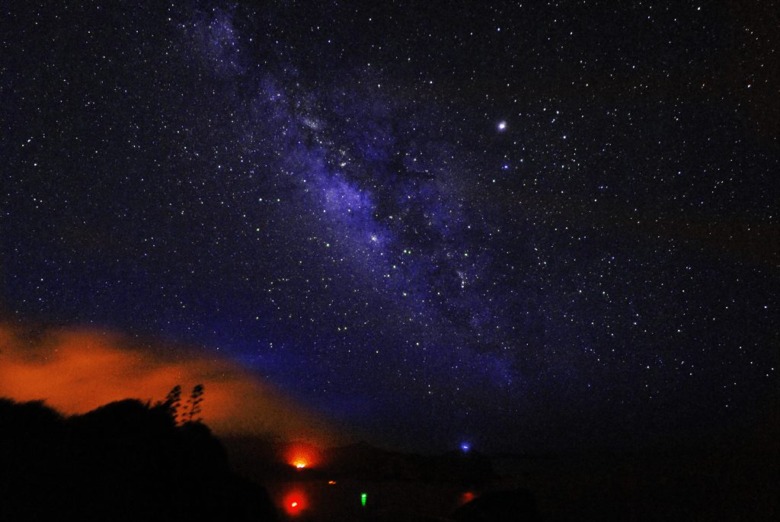 竹ネイチャーアカデミーの星空