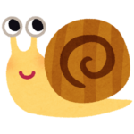 カタツムリのキャラクター