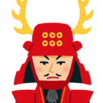 真田幸村の似顔絵イラスト