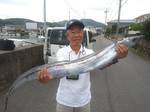 ドラゴンゲット133cmの太刀魚