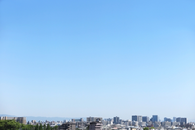 大都会のイメージ風景の画像