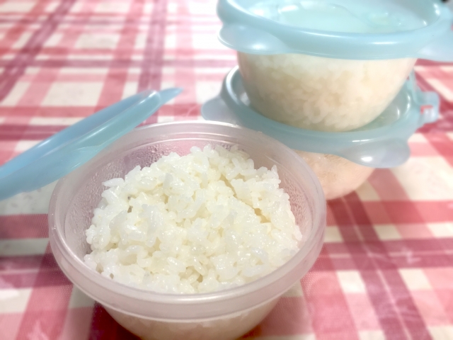 一食分のご飯を冷凍する