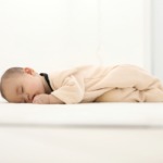 ぐっすり眠っている赤ちゃん