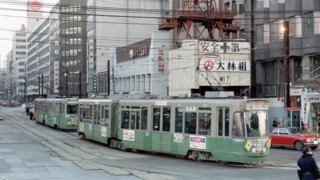 札幌市内を走るディーゼル起動車