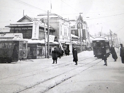 1918年（大正7年）の札幌中心部の様子